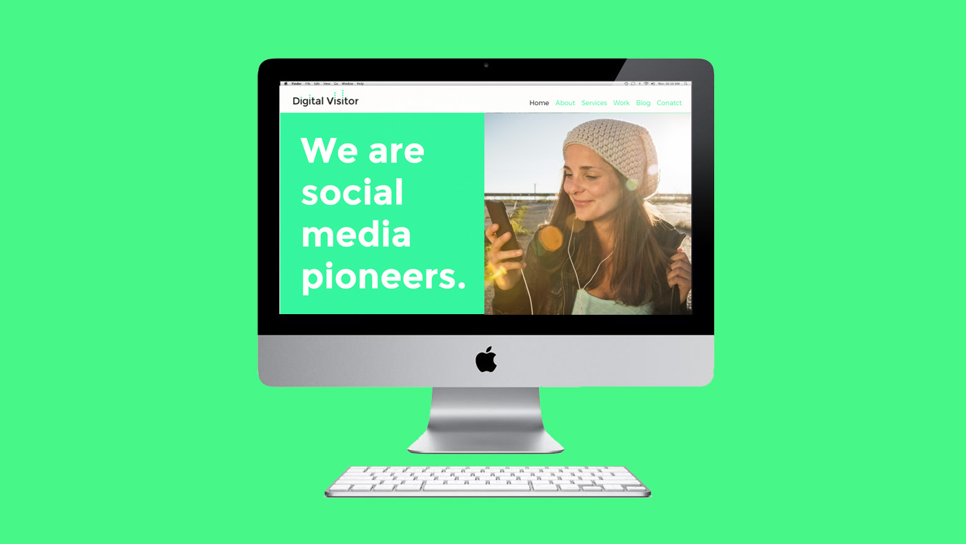 Digital Visitor web screen 2