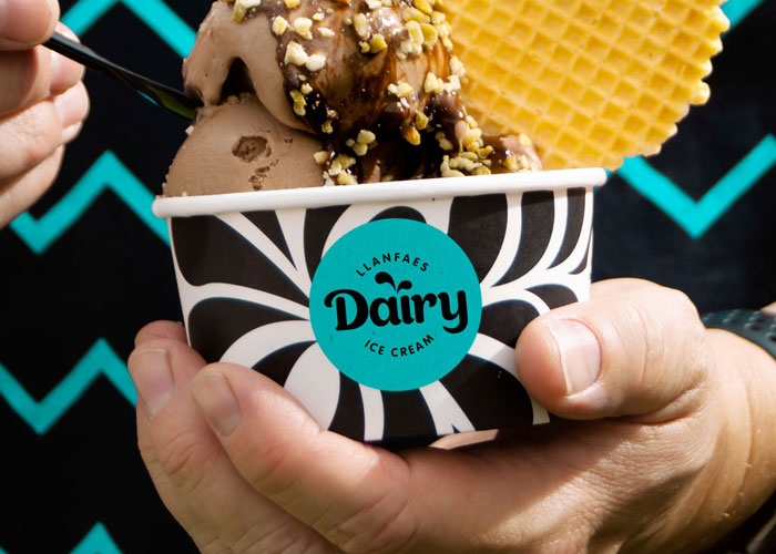 In image of someone eating ice cream from a bowl
