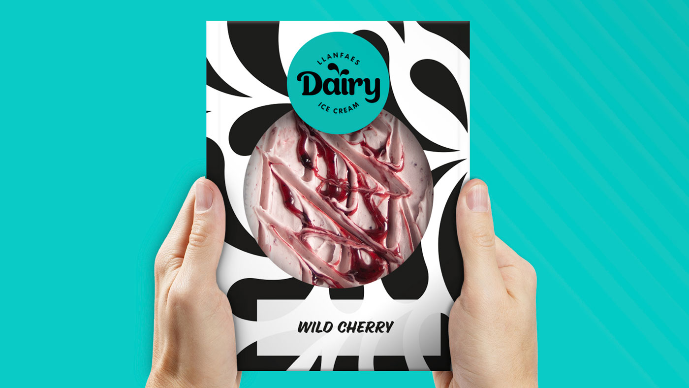 Llanfaes Dairy packaging