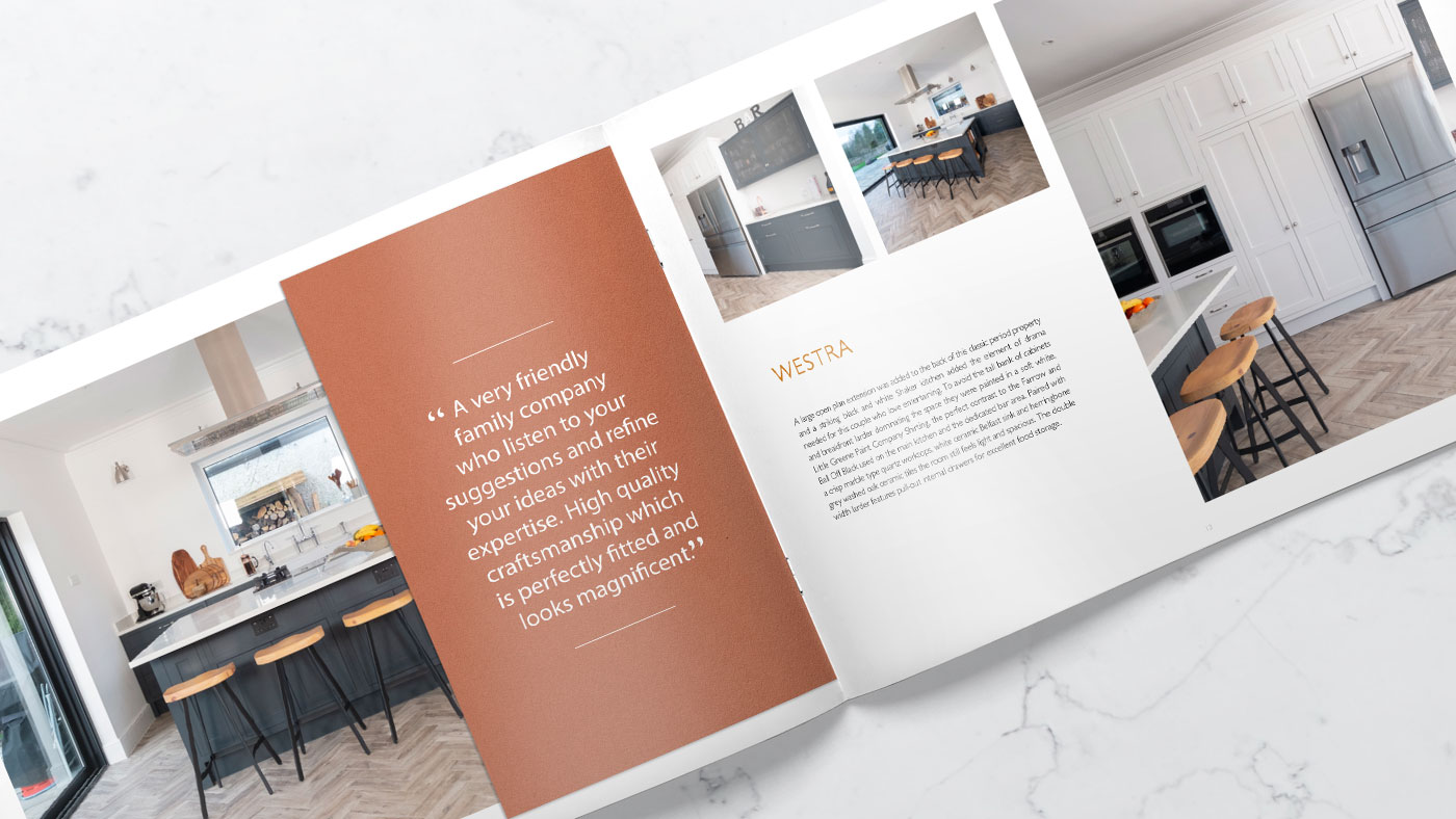 Detail of Chalkhouse Kitchen brochure