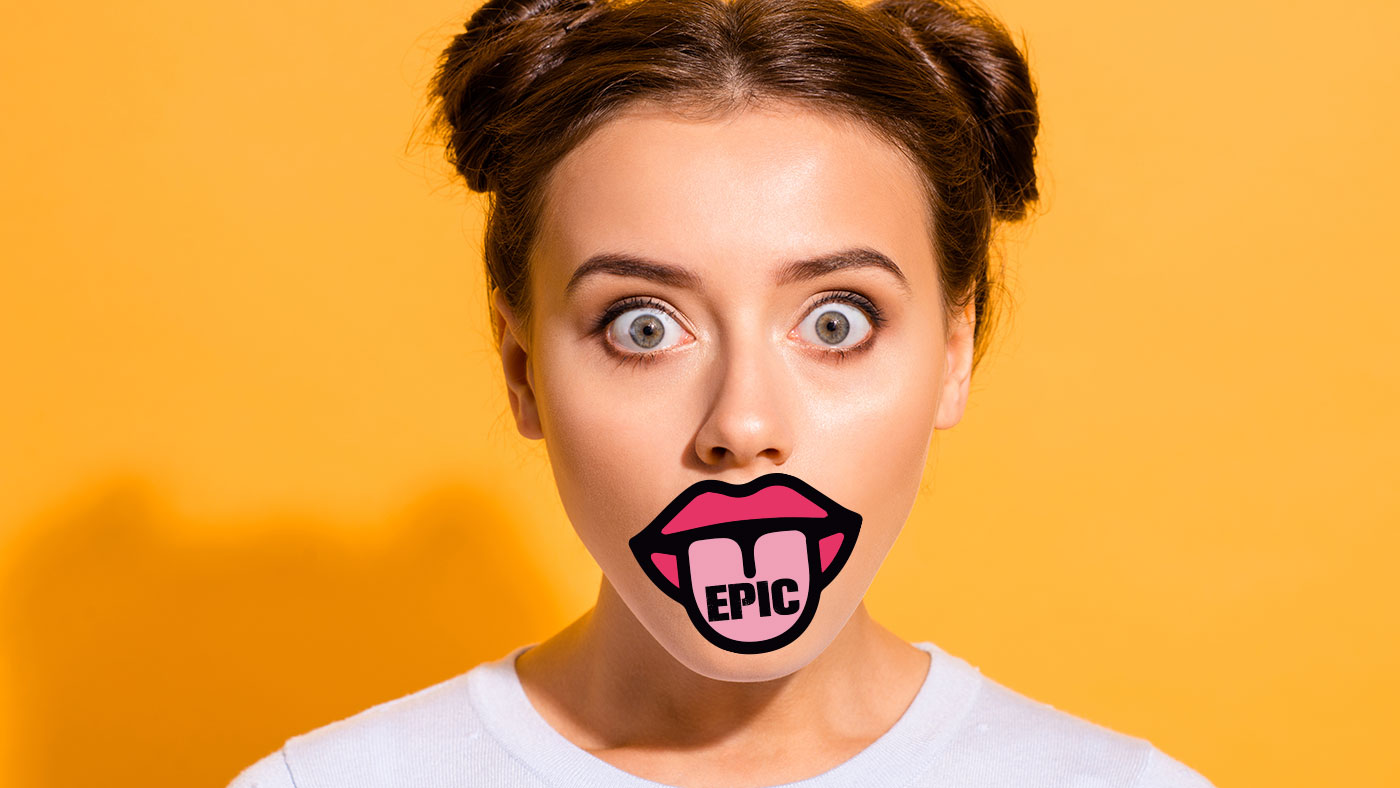 Epic tongue!