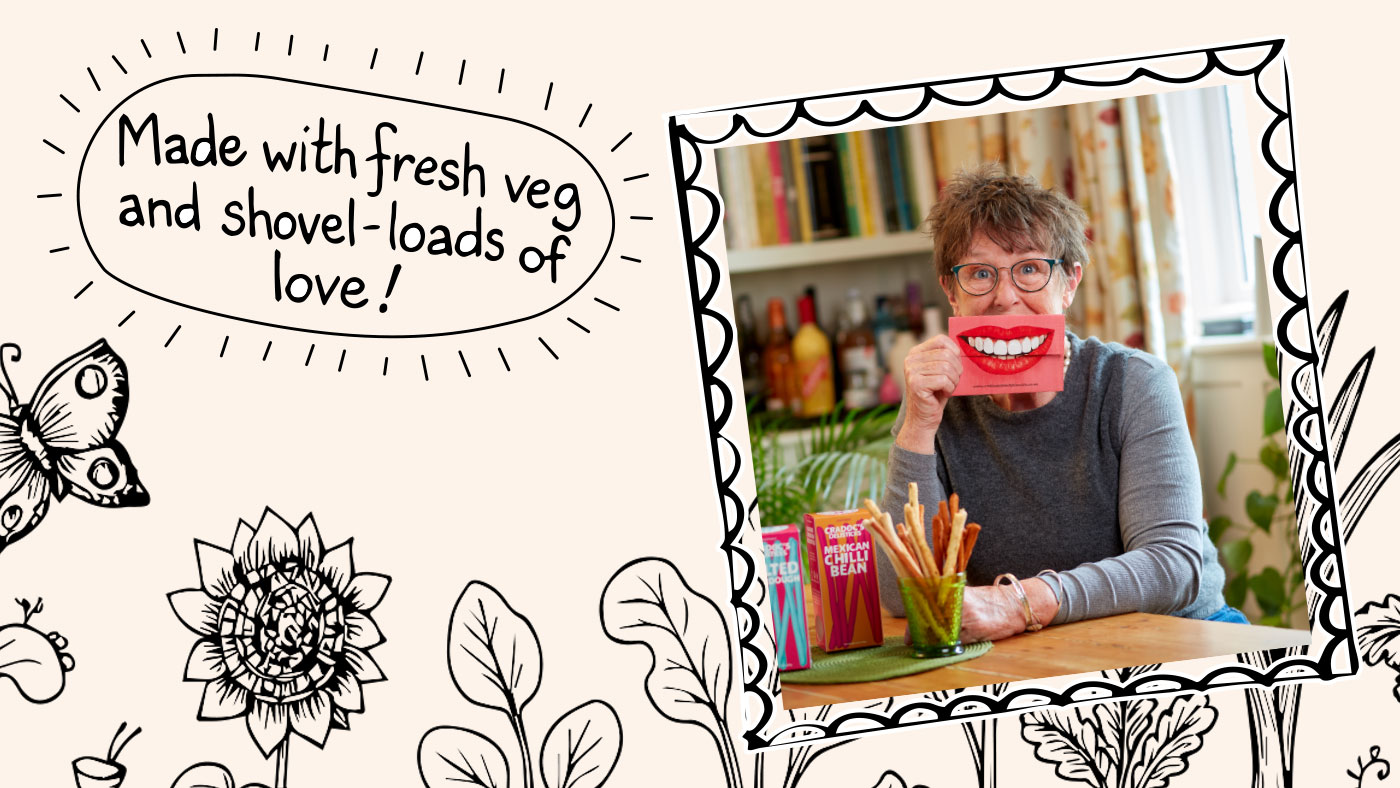 Example of Cradoc's brand illustration style